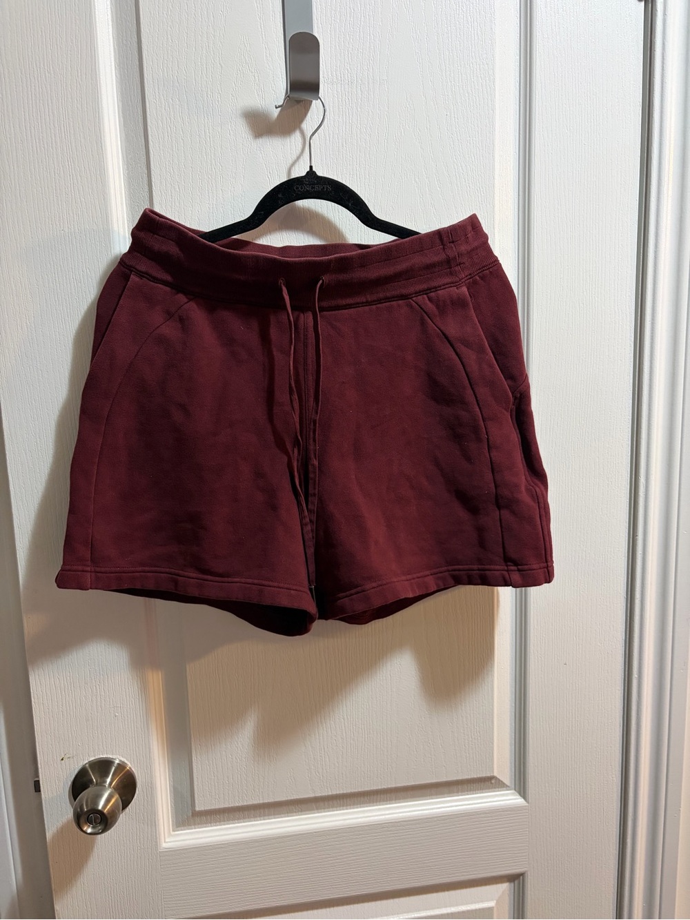 lululemon athletica Maroon Drawstring Athletic Shorts